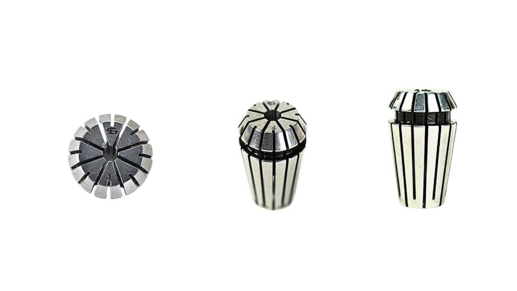 Hình 3. Các loại collet dùng trong gia công máy CNC