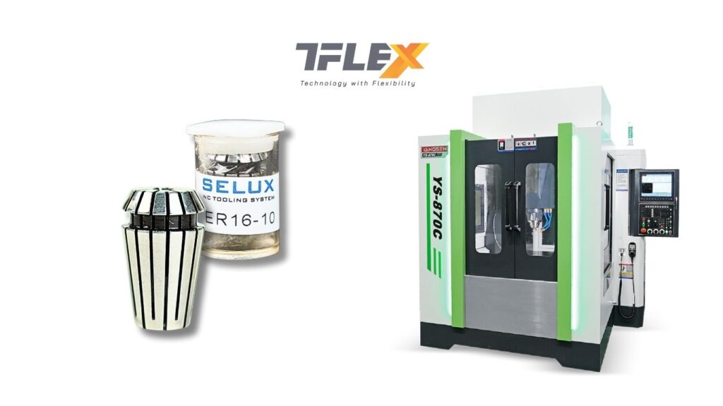 Hình 5. Collet Selux - sản phẩm chính hãng do T-Flex phân phối tại Việt Nam